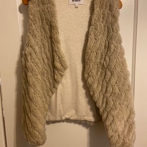 Faux fur vest